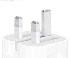 IPhone 20Watt Fast Adapter uk plug Free Delivery Pls Call Viber 7237542