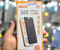 iPhone 14 Pro 360° Matt Privacy Glass Available in Prime Zone Need To Call 9575933