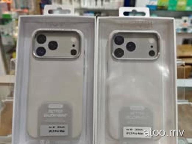 iPhone 17ProMax White Cover Available in Prime Zone First Delivery Call 9575933