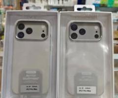 iPhone 17ProMax White Cover Available in Prime Zone First Delivery Call 9575933