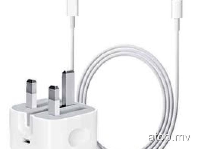 IPhone 20W Charger Adapter + Type C to Lightning Cable 1M - Free Delivery Viber 7499241