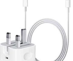 IPhone 20W Charger Adapter + Type C to Lightning Cable 1M - Free Delivery Viber 7499241