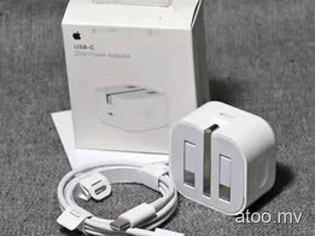 Iphone charger 20 watt adapter whit C to lighting fast cable free delivery viber 7237542