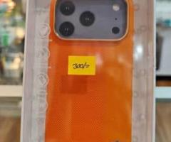 iPhone 17PRO Orange Cover Available 300/Free Delivery Call 9575933