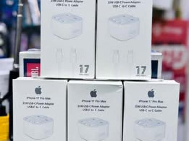 Iphone 17 pro max USB-C Fast charger available free delivery 9386540 9722280 
450/