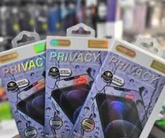 Iphone 17 pro matte privacy screen protectors available free delivery 9722280/7653334