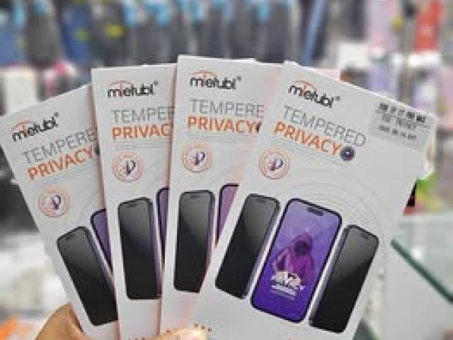 Iphone 17 pro max privacy screen protector available free delivery 9722280/7653334
