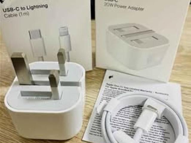 IPhone 20W Charger Adapter + Type C to Lightning Cable 1M - Free Delivery Viber 7499241