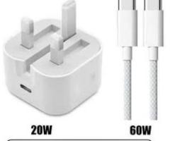 IPhone 20Watt Charger Adapter Whit C-To-C Fast cable For 15/16/17 Series Free Delivery Viber 7237542