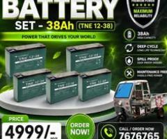 38AH TIANNENG BATTERY SET (BRAND NEW) CALL:-7676765