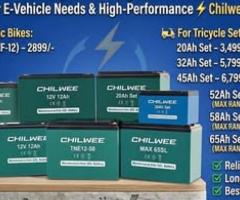 Rashu PickUp Battery & For All Your E-Vehicle /⚡Chilwee Batteries*📞Order Now: 7676765 / 7205