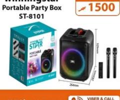 Portable Soundbox SuperBass Karoake Speaker