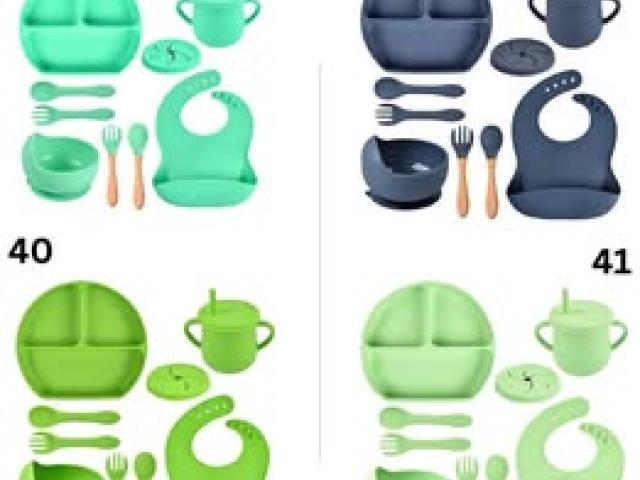 Feeding set for babies - 8pcs