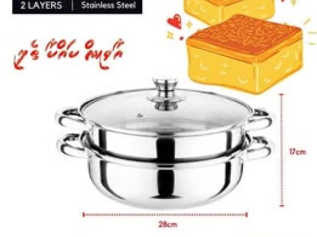 Steamer pot stainless steel