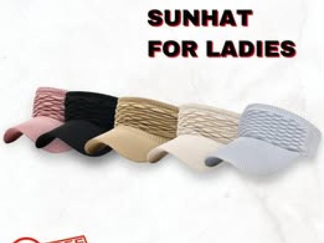 Visor Sun hat for ladies cap