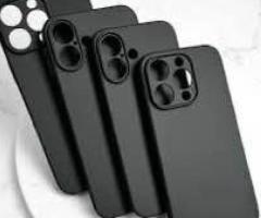 I Phone All Model Silicon Black