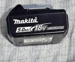 Makita 18v 5.0Ah battery