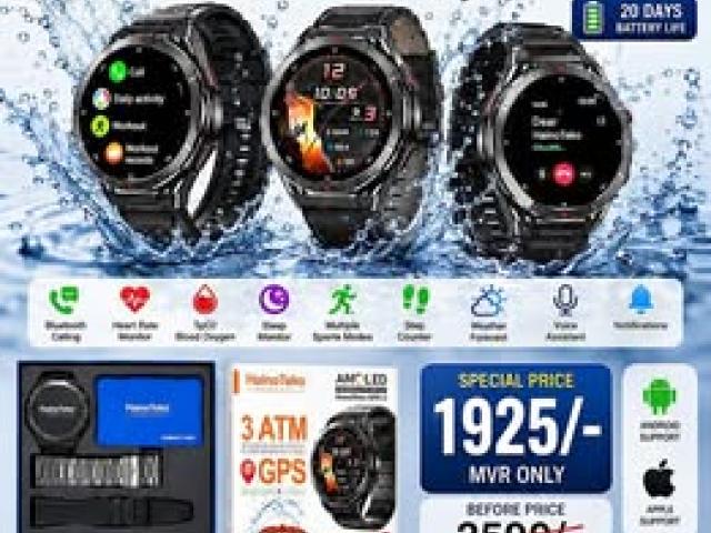 Waterproof 3ATM smartwatch