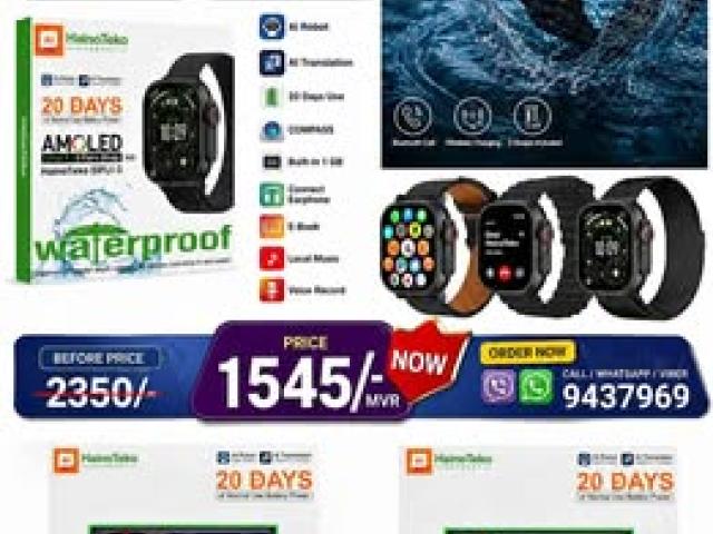 20 Days Battery & Waterproof