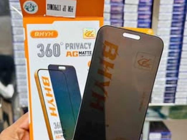 iPhone All Model 360°Matt privacy glass