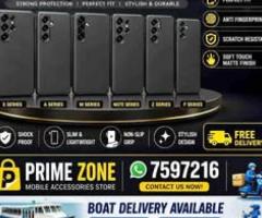 Samsung All Model Silicone Black Cover