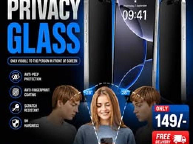 I Phone All Model Privacy Glass
