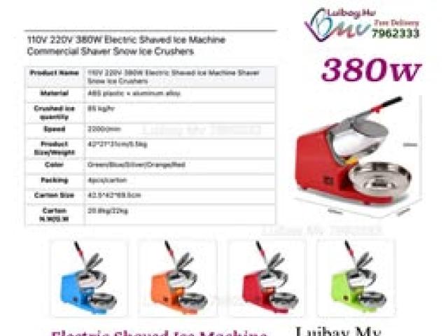 Electric Fast ice Crusher Machine 380W
