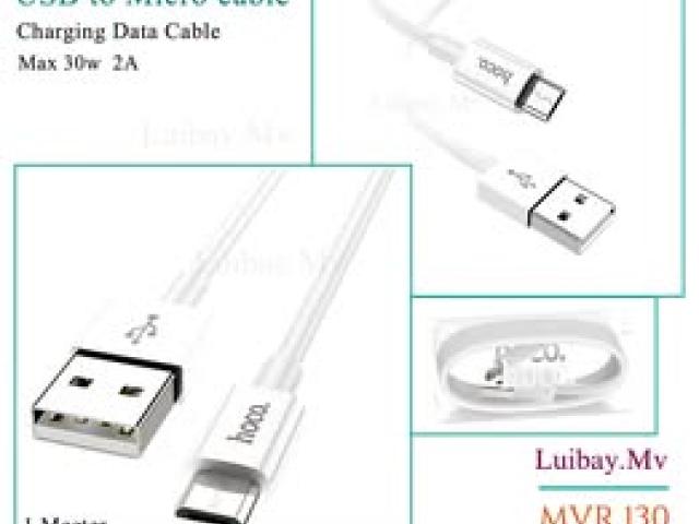 Hoco USB to Micro Cable For