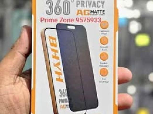 iPhone 12-All Model 360°Matt Privacy Glass