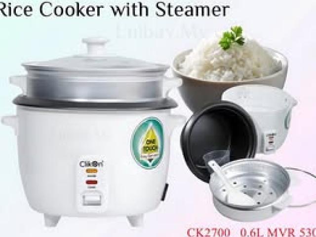 Clikon Rice Cooker with Steamer High