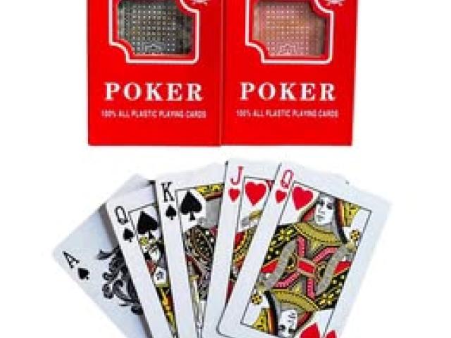 100% All Plastic Playing Cards