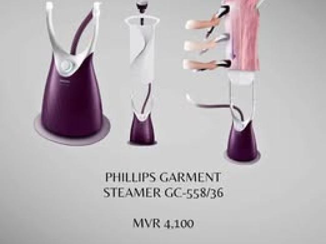 PHILLIPS GARMENT STEAMER GC-558/36