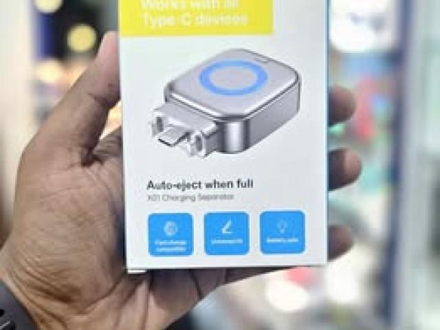 Auto-eject when full X01 Chaarging Separator