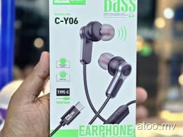 ABJ C-Y06 Type-C Headset Supprt All