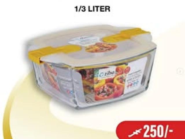 glass food container