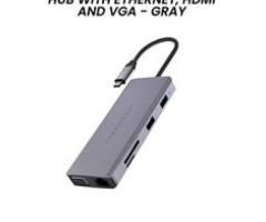 POWEROLOGY 11-IN-1 USB-C HUB WITH ETHERNET,