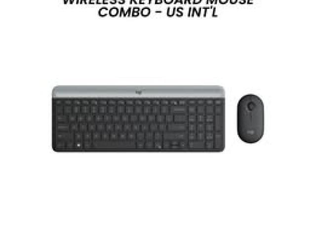 LOGITECH MK470 SLIM WIRELESS KEYBOARD MOUSE