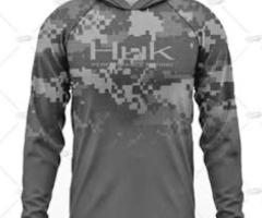 HUK FISHING HOODIE SIZE: L