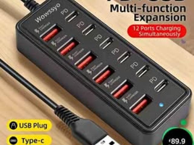 Fast Charging Power Adapter, 140 RF