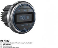 Marine stereo player with AM/FM Radio