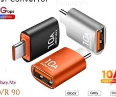 USB A to USB-C OTG converter