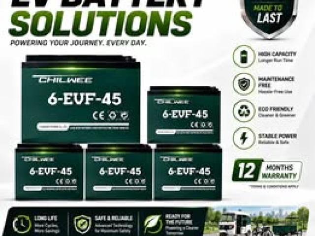 RASHU PICKUP BATTERY SET-(12V45AH)-GREEN-5PCS