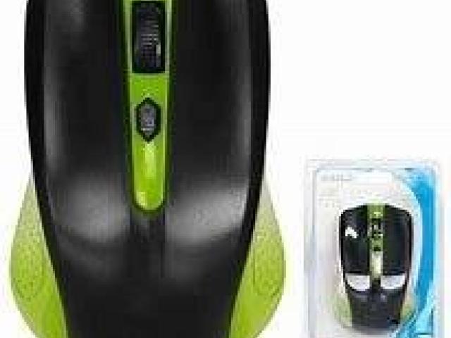 Wireless Mouse- Black and Green