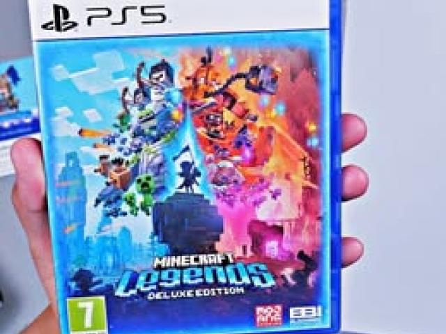 PS5 Game CD Minecraft Legends