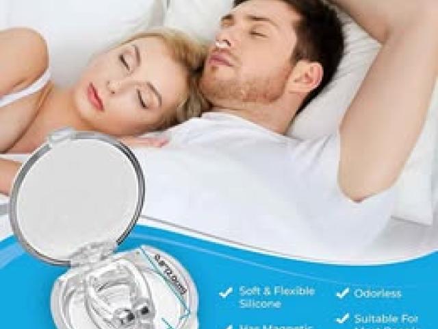 Silicone Magnetic Anti Snoring Clips 100/-