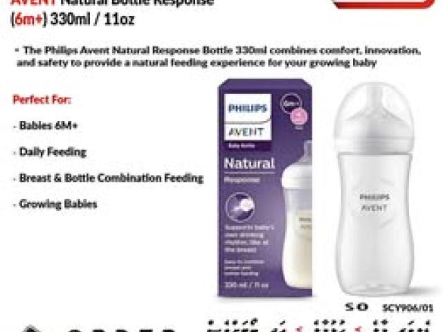 Phillips Avent baby feeding bottle 6m+