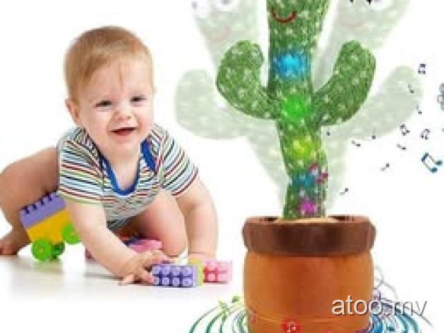 DANCING TALKING CACTUS BABY TOY USE