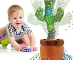 DANCING TALKING CACTUS BABY TOY USE