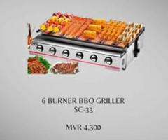 6 BURNER BBQ GRILLER SC- 33