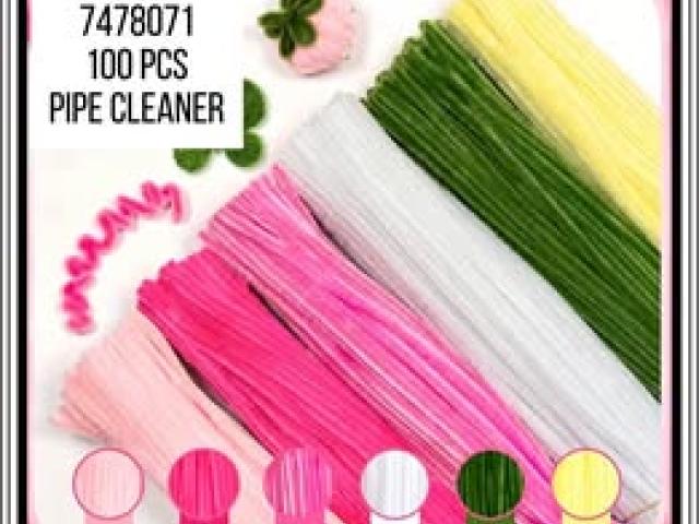 Pipe cleaners and accessories 100pcs 60/-